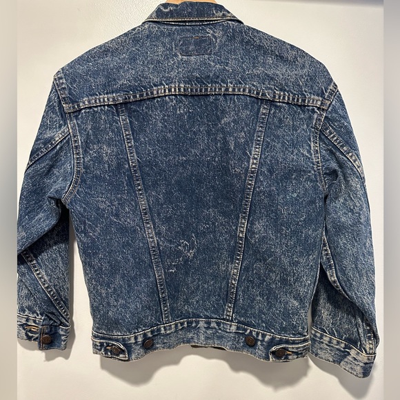 Vintage 80’s Levis Denim Trucker Jacket➿ Mens - Picture 3 of 8